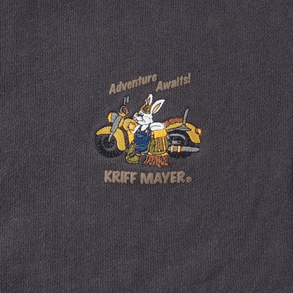 KRIFF MAYER クリフメイヤー トレーナー 裏起毛 ワンポイント バイクラビット (2523104)