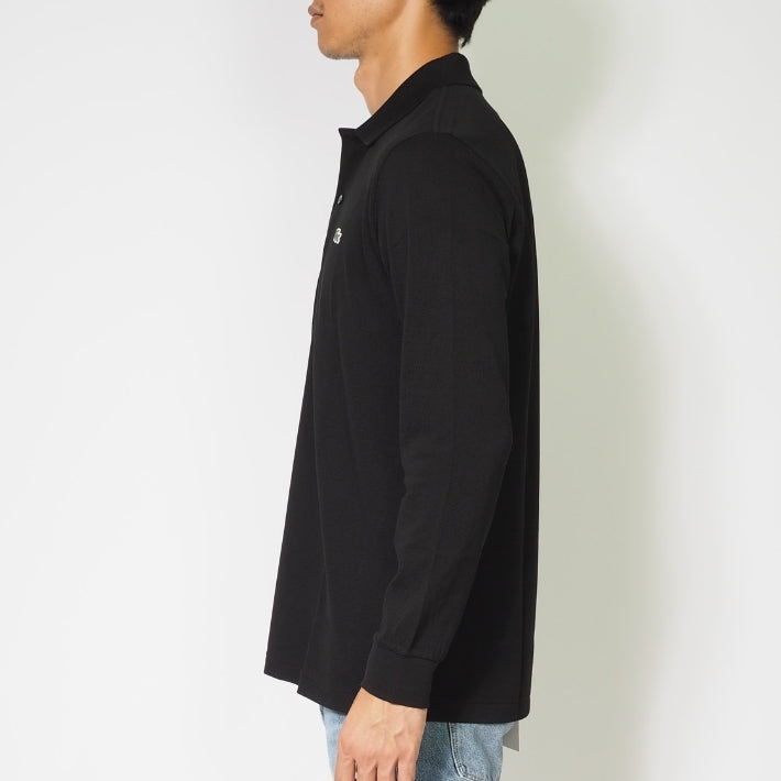 LACOSTE ラコステ ポロシャツ 長袖 鹿の子 ワンポイント クラシックフィット 日本製 (L1312MJ)
