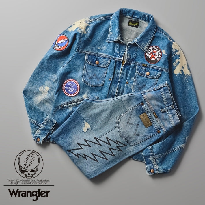 WRANGLER×GRATEFUL DEAD ラングラー グレイトフルデット コラボ Gジャン デニムジャケット (WM4024)