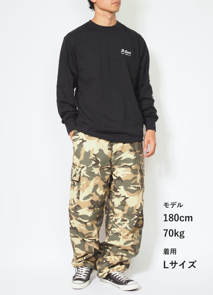 BEN DAVIS ベンデイビス カーゴパンツ 迷彩 カモ柄 オーバーシルエット (T-23180013)