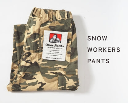 BEN DAVIS ベンデイビス カーゴパンツ 迷彩 カモ柄 オーバーシルエット (T-23180013)