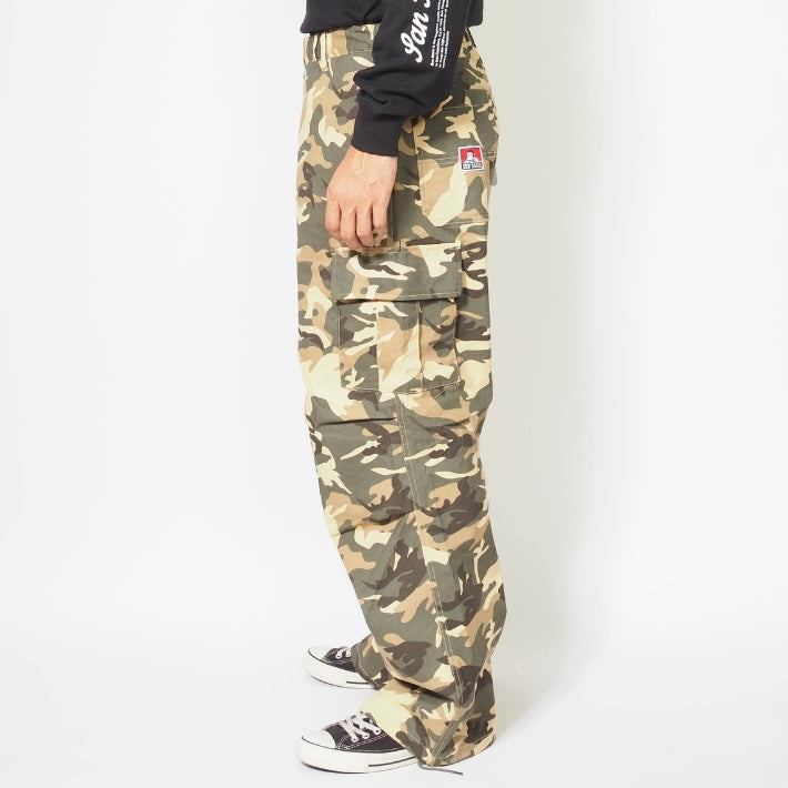 BEN DAVIS ベンデイビス カーゴパンツ 迷彩 カモ柄 オーバーシルエット (T-23180013)
