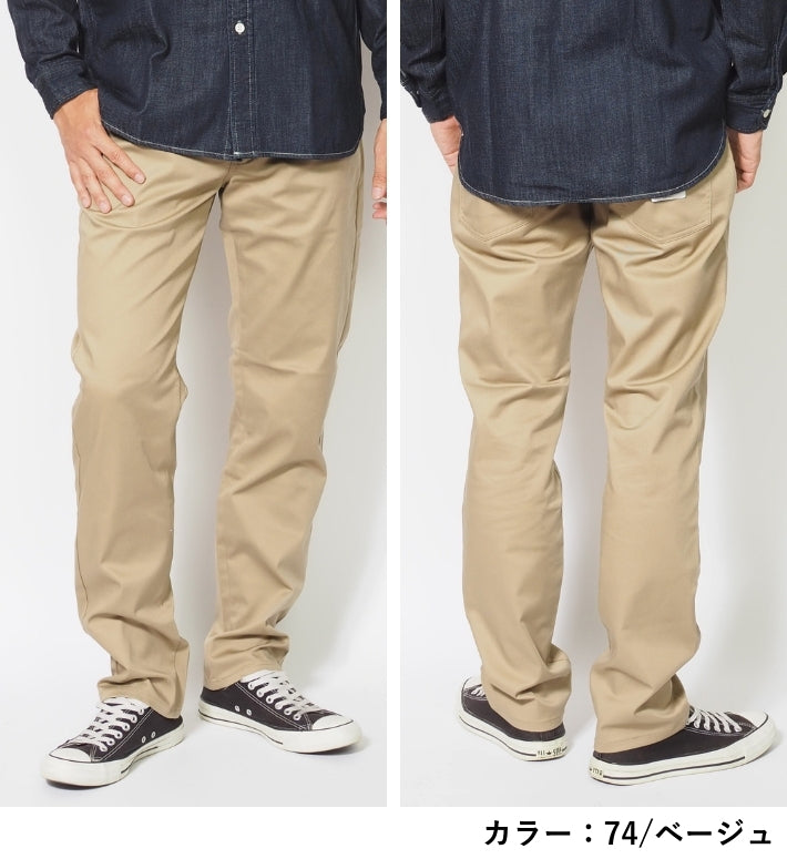 DICKIES ディッキーズ 5ポケット テーパードパンツ TCツイル ストレッチ (81410200)