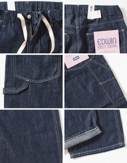 EDWIN エドウィン EASY WEAR イージーペインターパンツ 麻 デニム (EEW02)