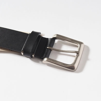 飯田工房 イイダコウボウ レザーベルト 牛革 33mm 本革 日本製 (IK3588)