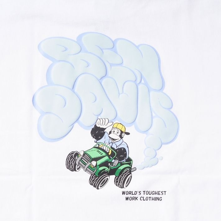BEN DAVIS ベンデイビス Tシャツ 半袖 4WD スモーク (C-25580010)