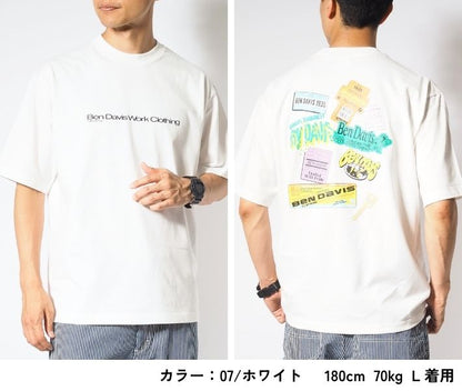BEN DAVIS ベンデイビス Tシャツ 半袖 マルチアーカイブ 接触冷感 (C-25580049)