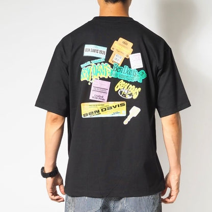 BEN DAVIS ベンデイビス Tシャツ 半袖 マルチアーカイブ 接触冷感 (C-25580049)