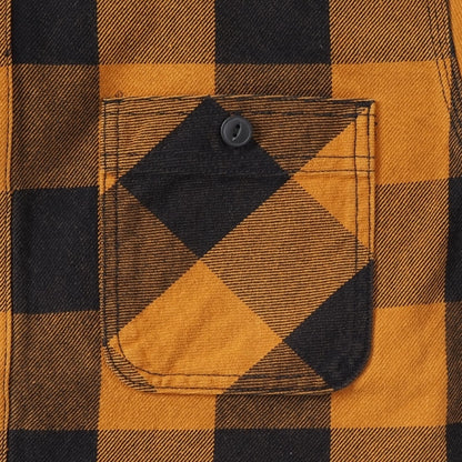HOUSTON ヒューストン ビエラシャツ ブロックチェック 長袖シャツ (41362VW)