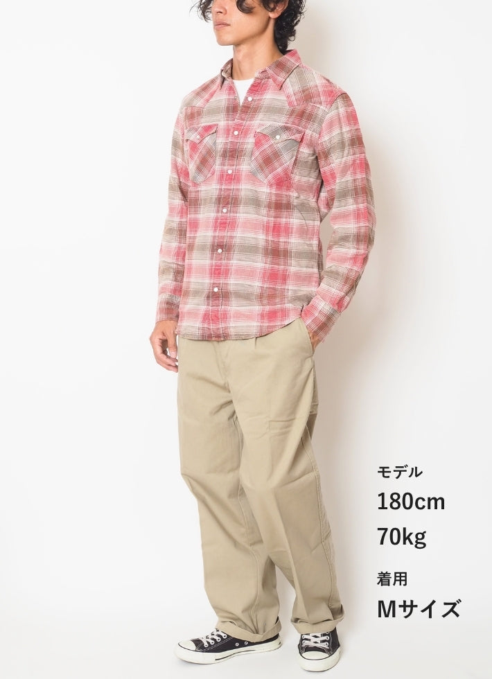 LEVIS リーバイス チェックシャツ 長袖 ウエスタン (857440131 857440130)