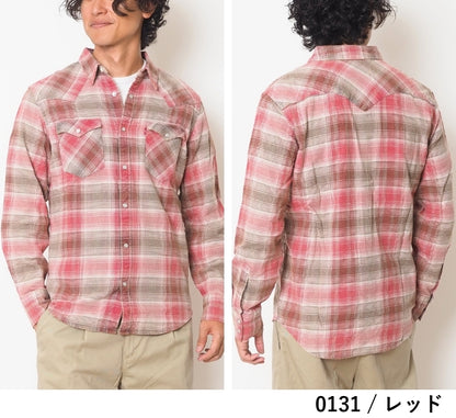 LEVIS リーバイス チェックシャツ 長袖 ウエスタン (857440131 857440130)