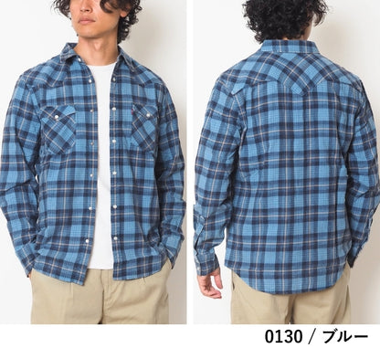 LEVIS リーバイス チェックシャツ 長袖 ウエスタン (857440131 857440130)