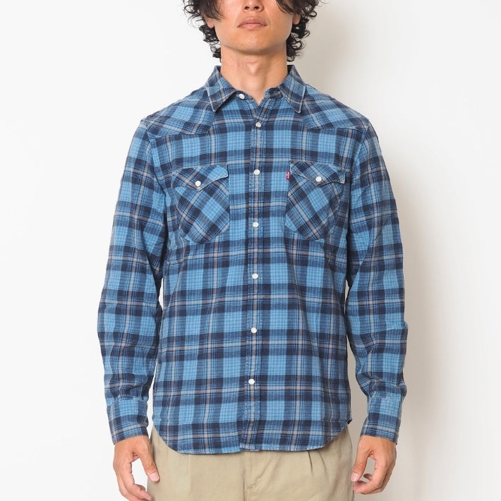 LEVIS リーバイス チェックシャツ 長袖 ウエスタン (857440131 857440130)