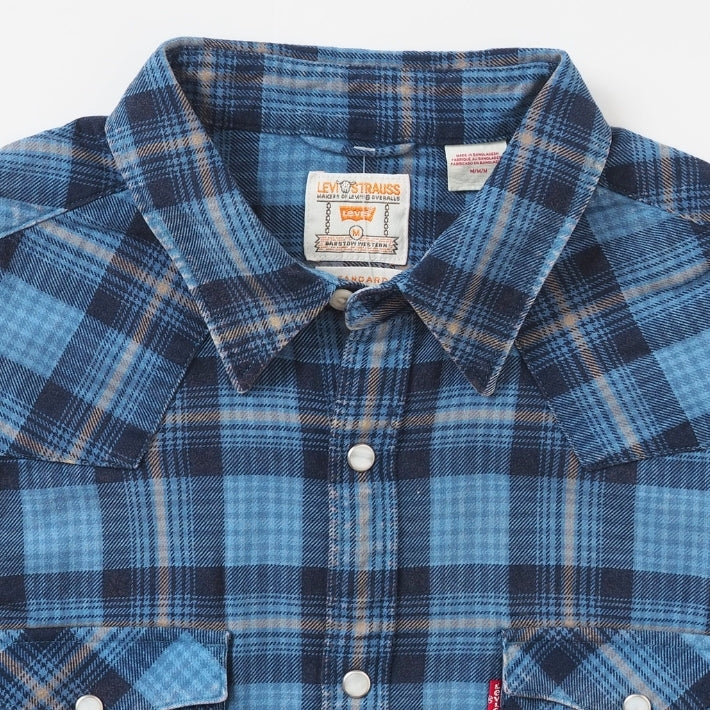 LEVIS リーバイス チェックシャツ 長袖 ウエスタン (857440131 857440130)