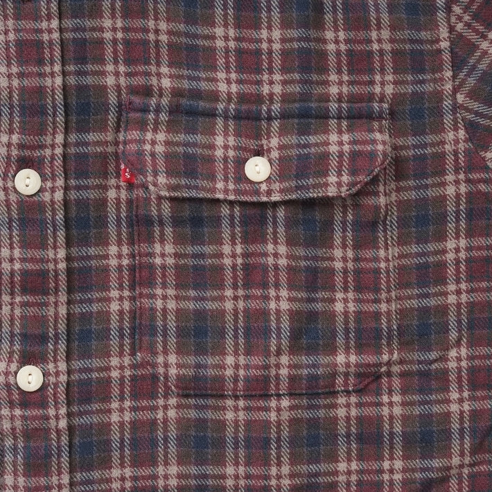 LEVIS リーバイス チェックシャツ 長袖 綿100% (19573)