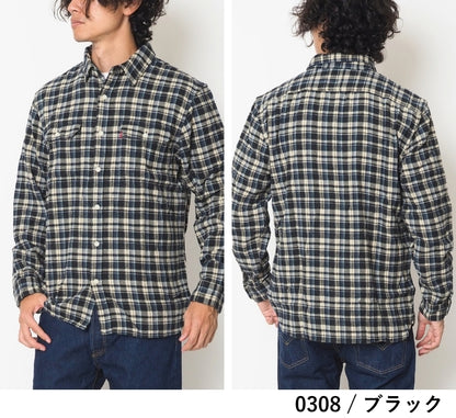 LEVIS リーバイス チェックシャツ 長袖 綿100% (19573)