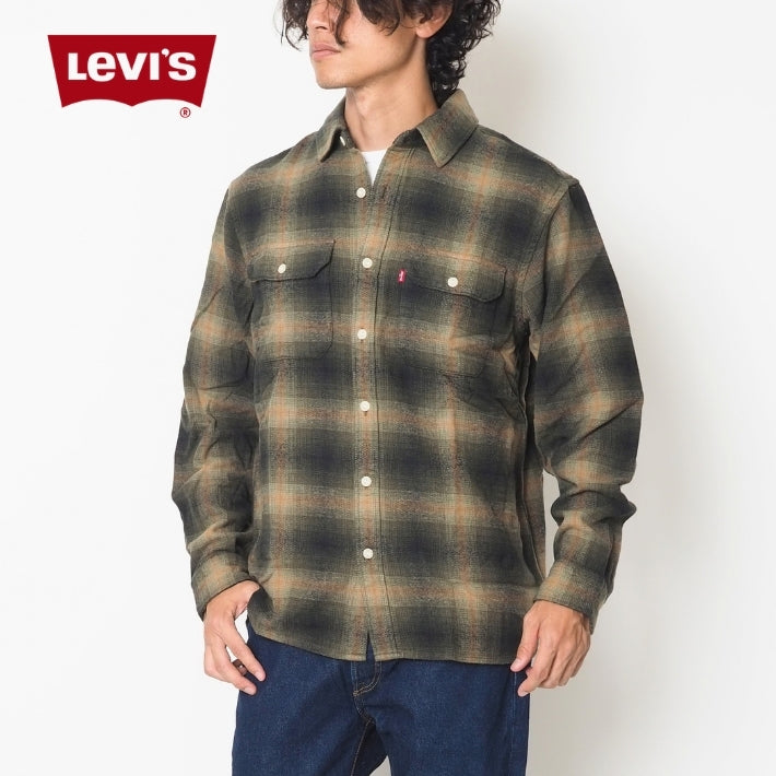 LEVIS リーバイス チェックシャツ 長袖 綿100% (19573)