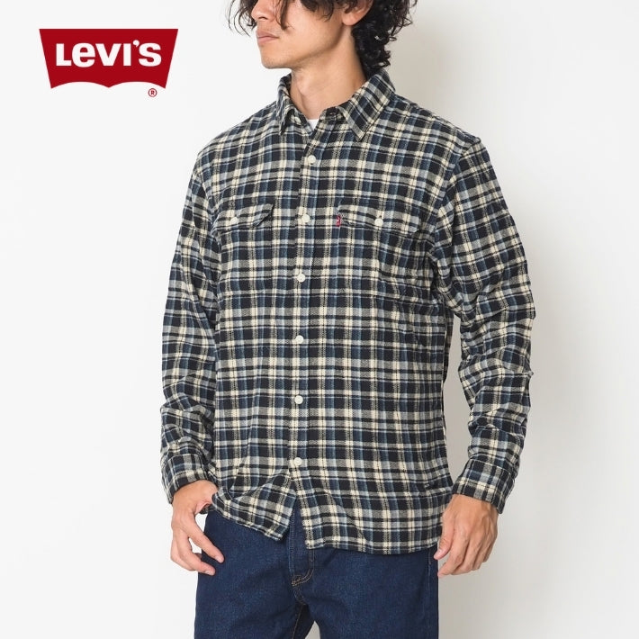 LEVIS リーバイス チェックシャツ 長袖 綿100% (19573)