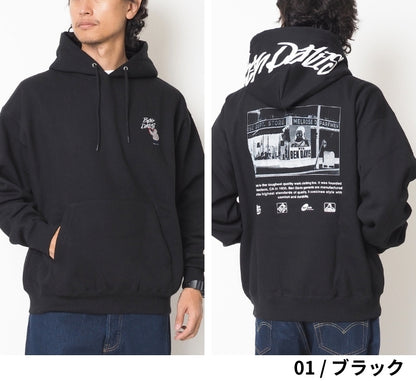 BEN DAVIS ベンデイビス パーカー フードロゴ バックフォト (1030-26780051)