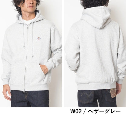 DICKIES ディッキーズ ジップパーカー ワンポイント ロゴ (DC2052)