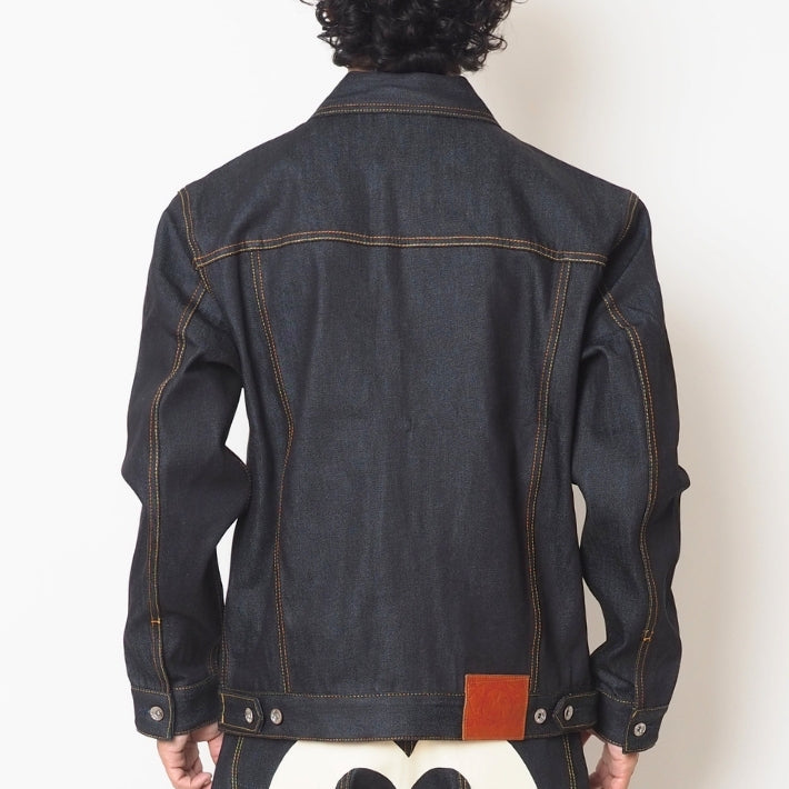 EVISU エヴィス デニムジャケット Gジャン ポケット カモメ (2ESHTM5DJ1241RXCT)