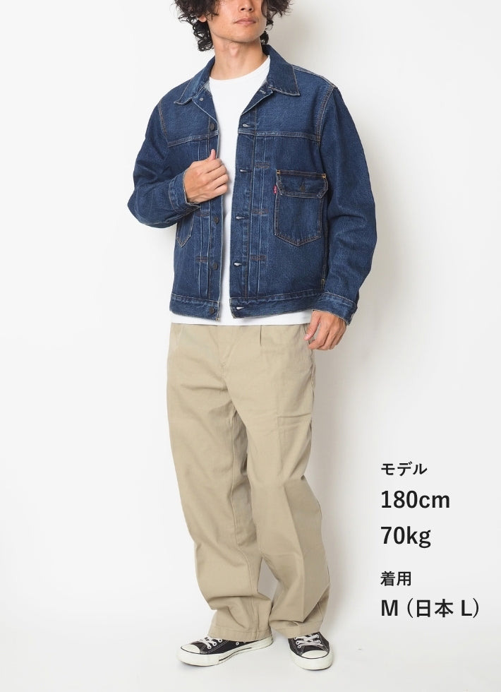 LEVIS リーバイス デニムジャケット 赤耳 セルビッジ セカンド (A7632-0020)