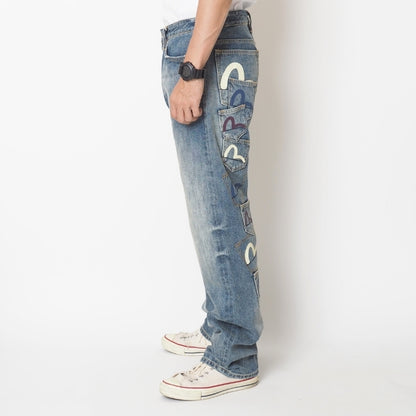 EVISU エヴィス マルチポケット カモメ #2020 (2EAHTM6JE101620DN)