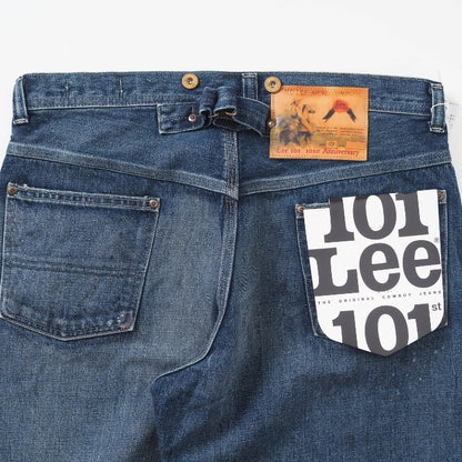 Lee リー 101周年記念 101 カウボーイ デニムパンツ ストレート セルビッジ 日本製 (LM1029-136)