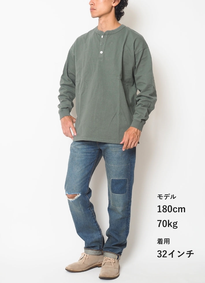 Levi's リーバイス 501 オリジナル ストレート ボタンフライ セルビッジ ダメージ リペア (005013906)
