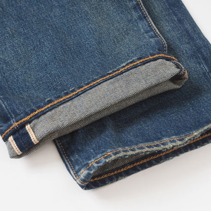 Levi's リーバイス 501 オリジナル ストレート ボタンフライ セルビッジ ダメージ リペア (005013906)