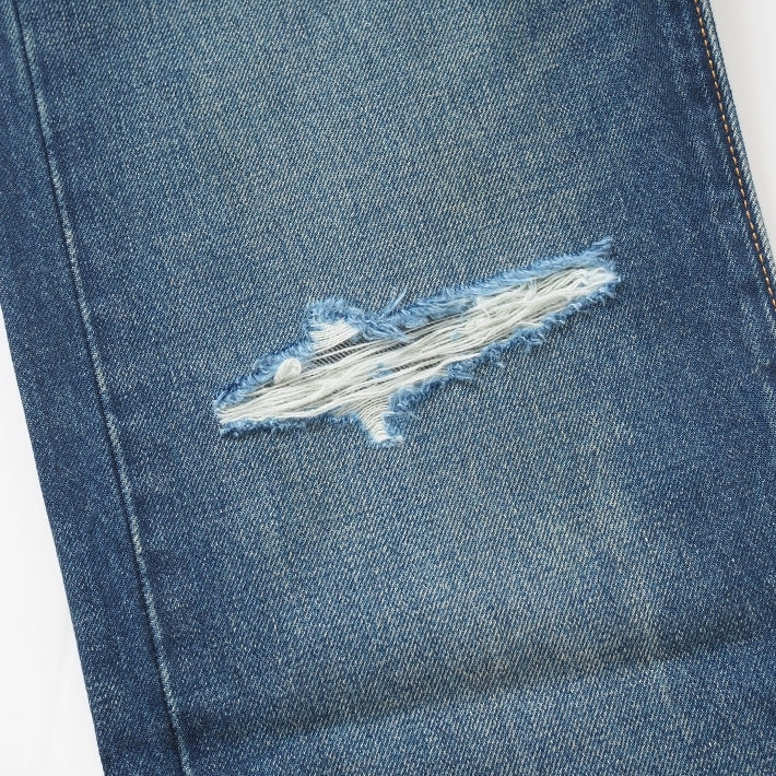 Levi's リーバイス 501 オリジナル ストレート ボタンフライ セルビッジ ダメージ リペア (005013906)