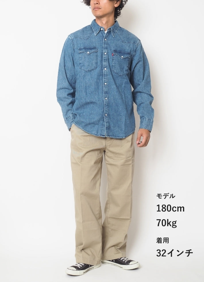 LEVIS リーバイス チノ ワークパンツ ルーズストレート (007WB)