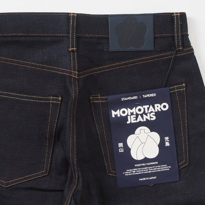 MOMOTARO JEANS 桃太郎ジーンズ モモタロウ #200 スタンダード テーパード 14.7オンス 特濃 リジット 日本製 (MMJZ0200)