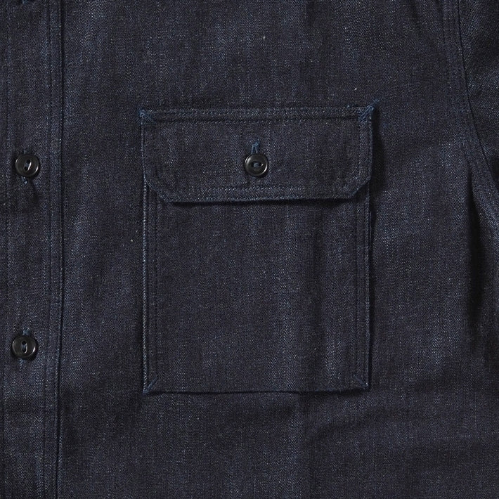 MOMOTARO JEANS 桃太郎ジーンズ セルビッチ デニムシャツ 日本製 (MMLS3001)