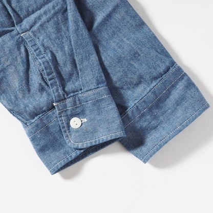 MOMOTARO JEANS 桃太郎ジーンズ セルビッチ シャンブレーシャツ 日本製 (MMLS3000)