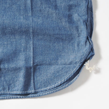 MOMOTARO JEANS 桃太郎ジーンズ セルビッチ シャンブレーシャツ 日本製 (MMLS3000)