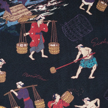 MOMOTARO JEANS 桃太郎ジーンズ アロハシャツ 開襟 総柄 日本製 (MMSS6005)