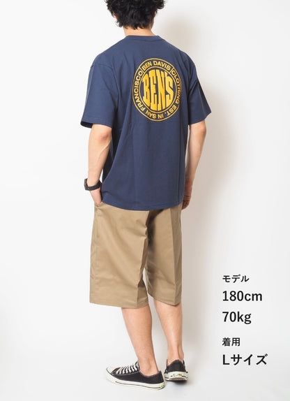 BEN DAVIS ベンデイビス Tシャツ 半袖 サークルロゴ (C-26580008)