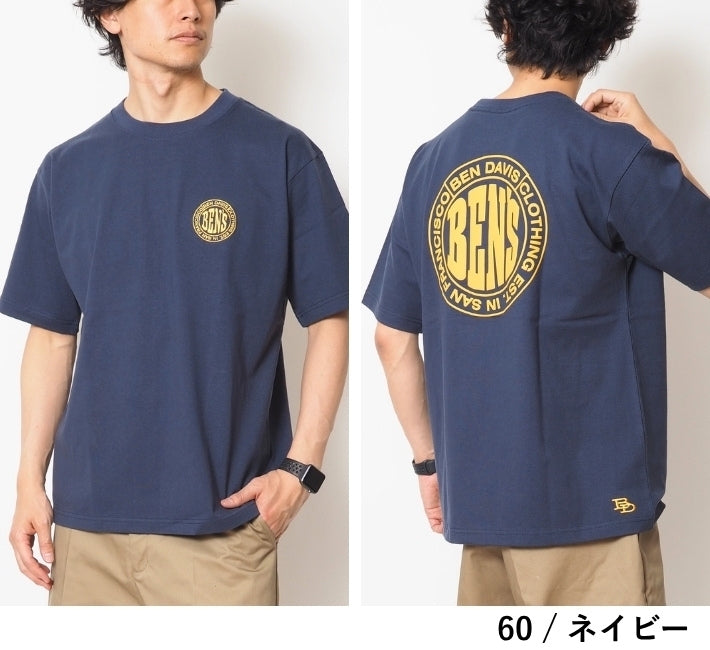 BEN DAVIS ベンデイビス Tシャツ 半袖 サークルロゴ (C-26580008)