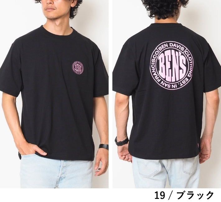 BEN DAVIS ベンデイビス Tシャツ 半袖 サークルロゴ (C-26580008)