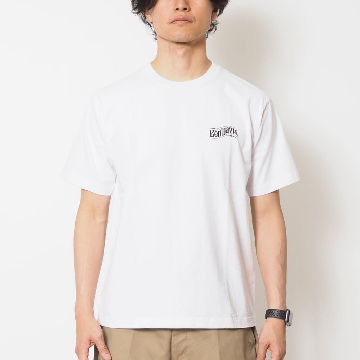 BEN DAVIS ベンデイビス Tシャツ 半袖 オールドロゴ バックプリント (C-26580005)