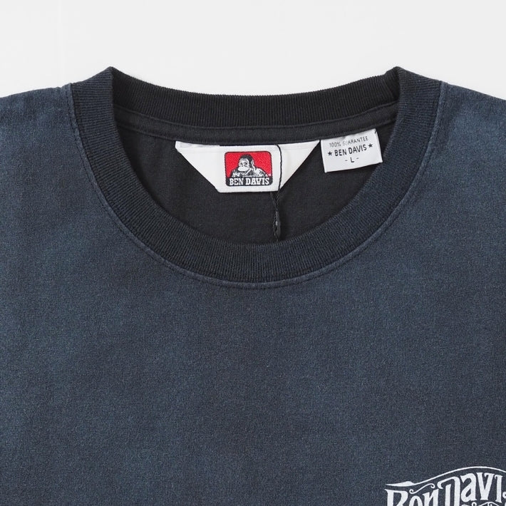 BEN DAVIS ベンデイビス Tシャツ 半袖 オールドロゴ バックプリント (C-26580005)