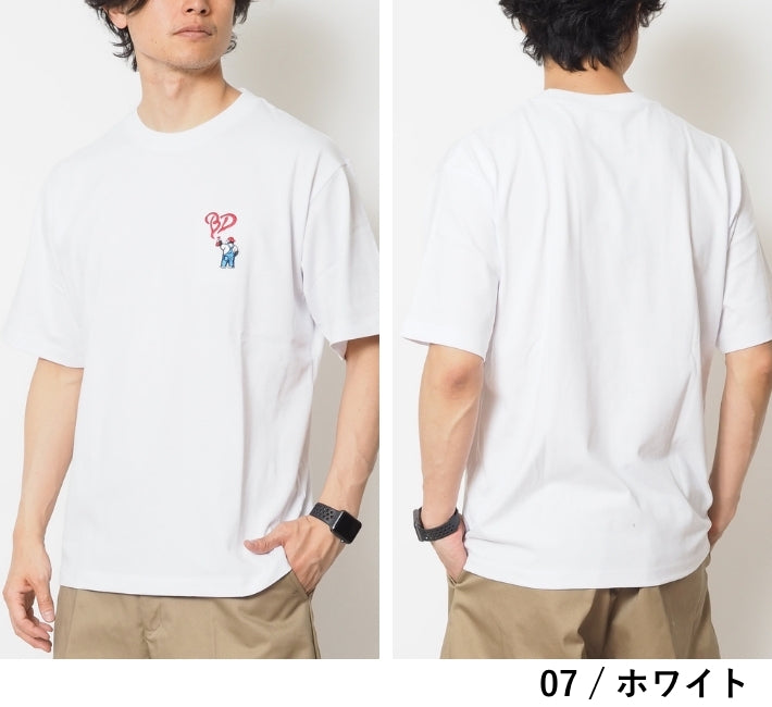 BEN DAVIS ベンデイビス Tシャツ 半袖 接触冷感 ワンポイント BDスプレー (C-26580017)