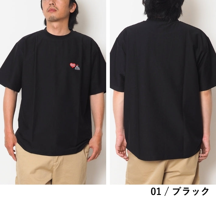 BEN DAVIS ベンデイビス Tシャツ 半袖 接触冷感 UVカット ワンポイント ハート (C-26580033)
