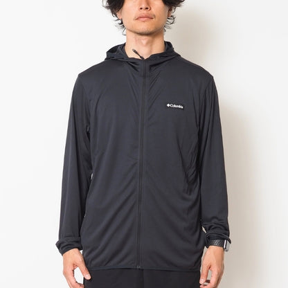 COLUMBIA コロンビア フーディー パーカー 長袖 涼しい 冷感 吸湿 速乾 UVカット (XE9713)
