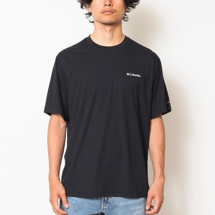 COLUMBIA コロンビア Tシャツ 半袖 オムニフリーズゼロ アイス 接触冷感 吸湿速乾 消臭 (PG1694)