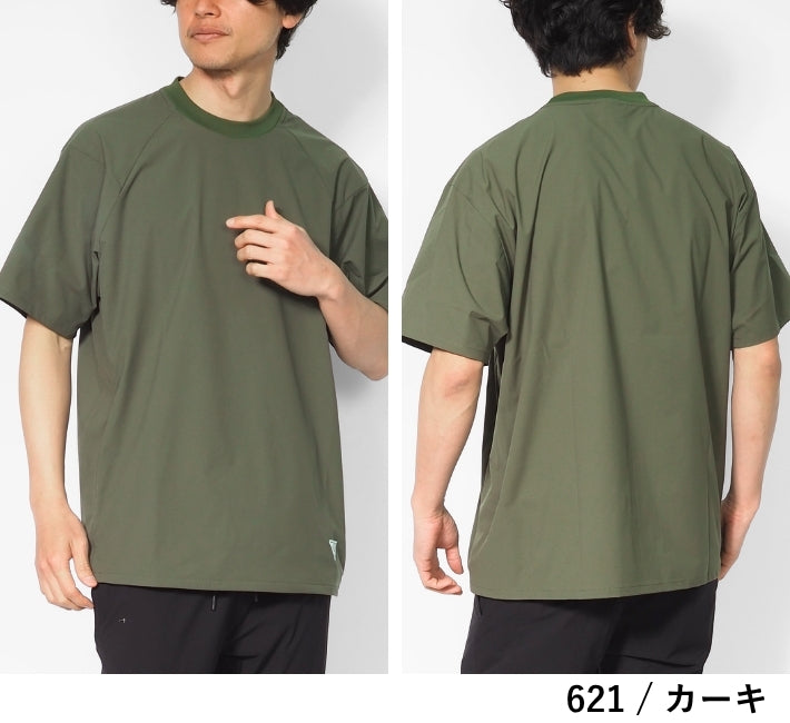 EDWIN エドウィン F.L.E Tシャツ 半袖 ストレッチ 軽量 撥水 (ES8120)