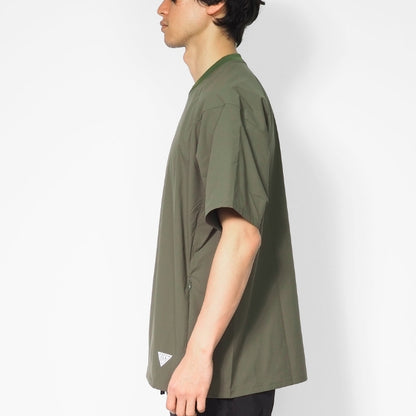 EDWIN エドウィン F.L.E Tシャツ 半袖 ストレッチ 軽量 撥水 (ES8120)