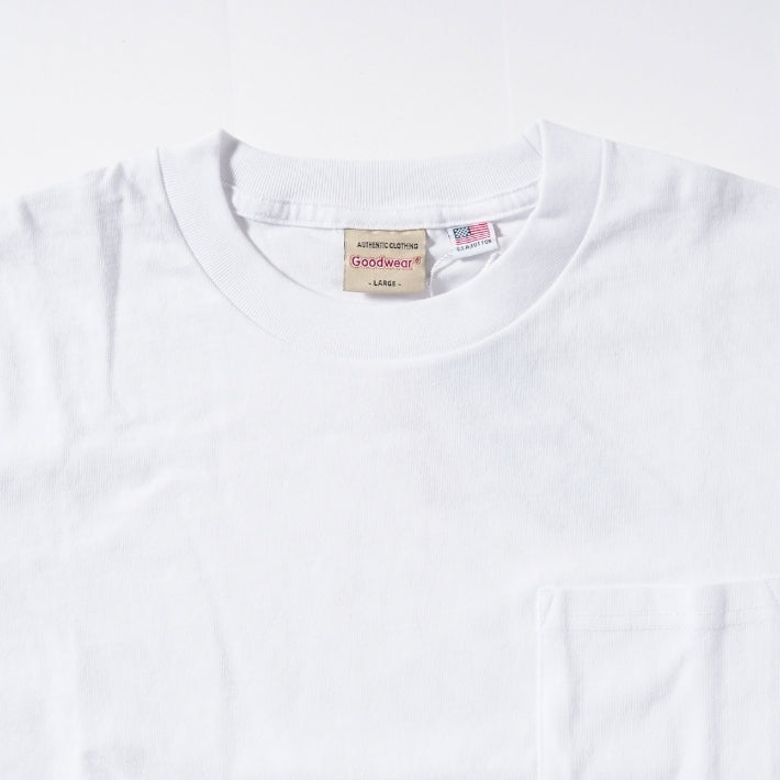 Goodwear グッドウェア 涼しい ロンT 長袖 接触冷感 吸水速乾 ポケット付き レギュラー (2W7-15224)