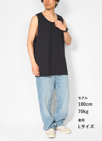 Goodwear グッドウェア スーパービッグ タンクトップ 無地 (2W7-13210)